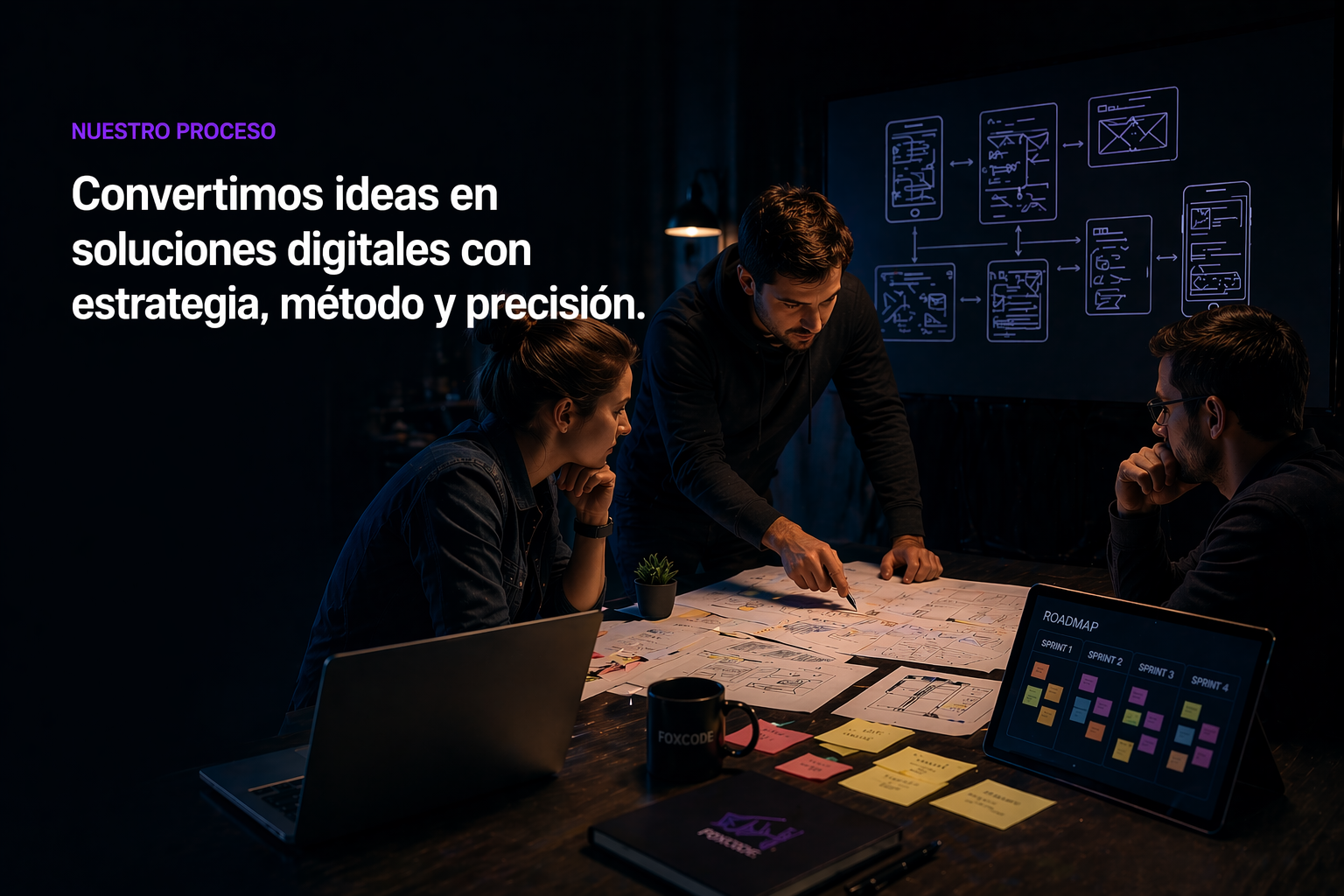 Dashboard de desarrollo de software