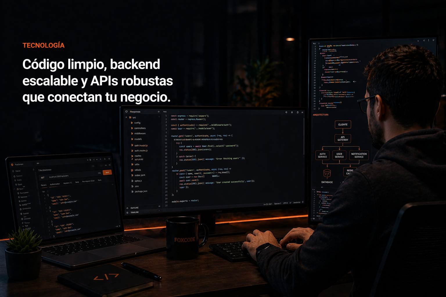 Pantalla de producto digital