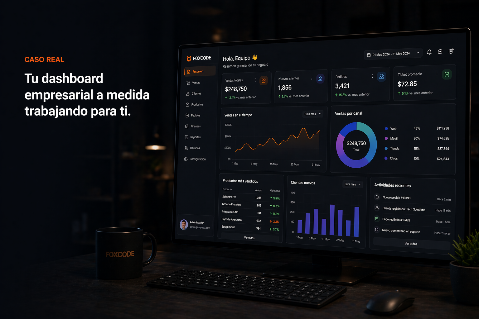 Flujo de aplicación web