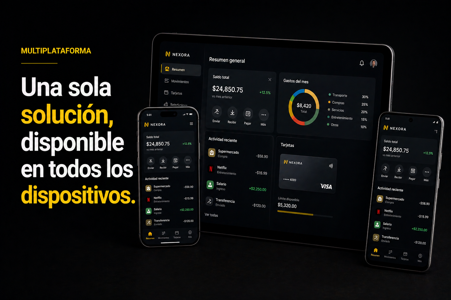 Flujo de aplicación web